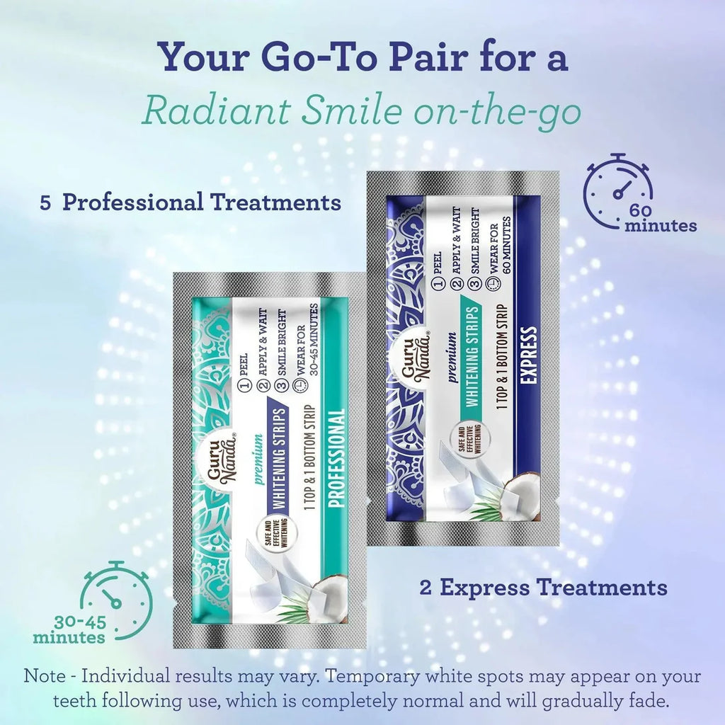 Gurunanda Whitening Strips 7pcs